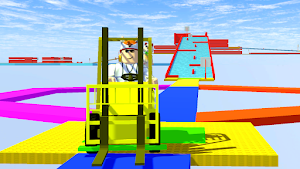 Obby Online Unreal Forklift Screenshot 2