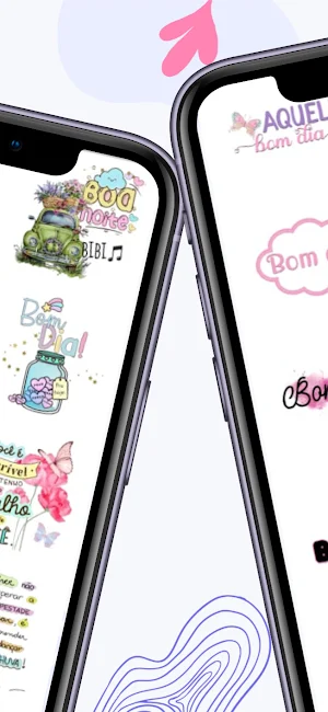 Figurinhas Bom Dia e Boa Noite Screenshot 1