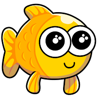 Goldfisch Sticker