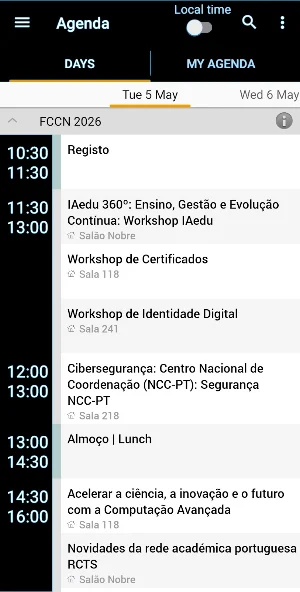 Jornadas FCCN 2026 Screenshot 0