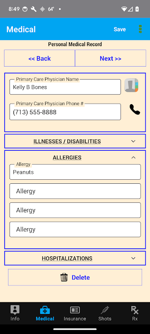 MediQuik Screenshot 1