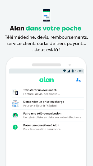 Alan : l’assurance santé qui fait du bien Screenshot 1