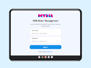 Mydia - F&B Order Management Screenshot 0
