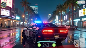 Police Car Driving Cop Car Screenshot 1