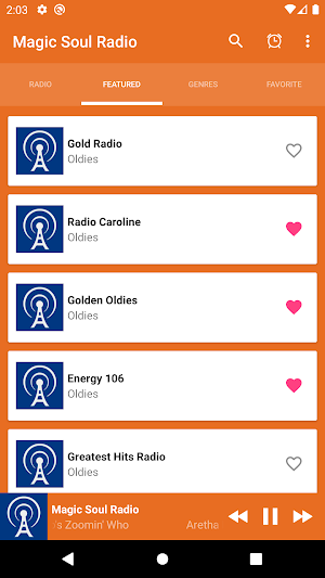 Magic Soul Radio App fm UK Screenshot 1