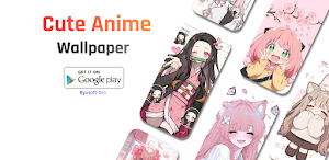 Cute Anime Girl Wallpaper Screenshot 0