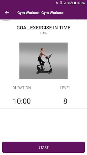 UOP Fitness Screenshot 2