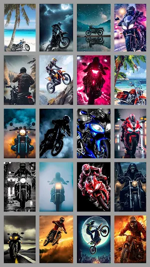 Motorcycle Motocross Wallpaper Screenshot 2