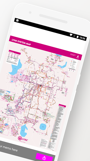 Orlando Bus Travel Map Offline Screenshot 1