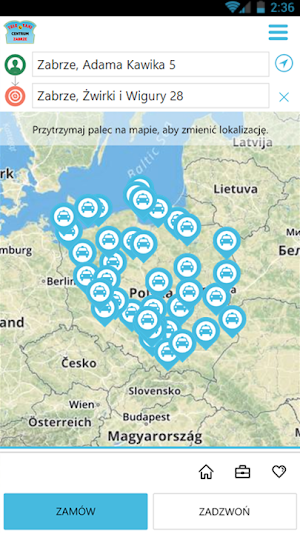 Tele Taxi Centrum Zabrze Screenshot 1