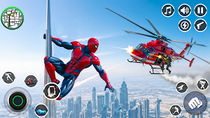 Spider Rope Hero Rescue City Screenshot 3