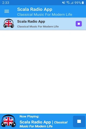 Scala Radio App UK Screenshot 0