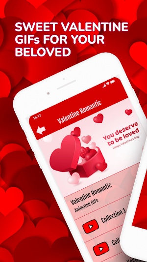 Valentine’s Day Love GIF Image Screenshot 0
