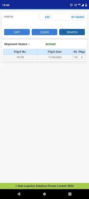 TracknTrace Screenshot 2