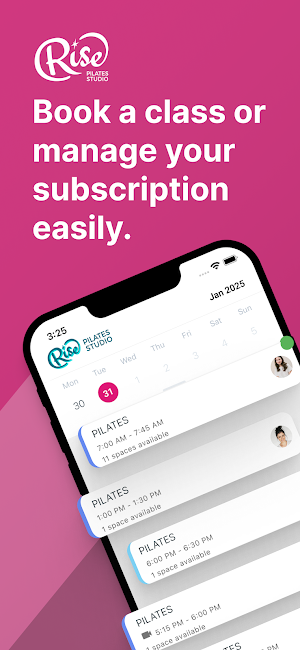 Rise Pilates Studio Screenshot 0