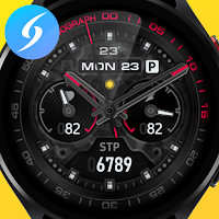 SH014 Watch Face, WearOS watch