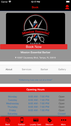 Mission Essential Barber Screenshot 1