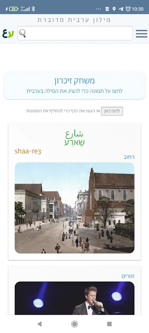 מילון ערבית מדוברת Screenshot 1
