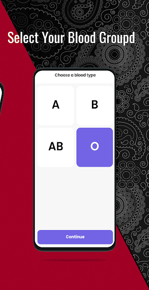Blood Group Diet by Blood Type Screenshot 1