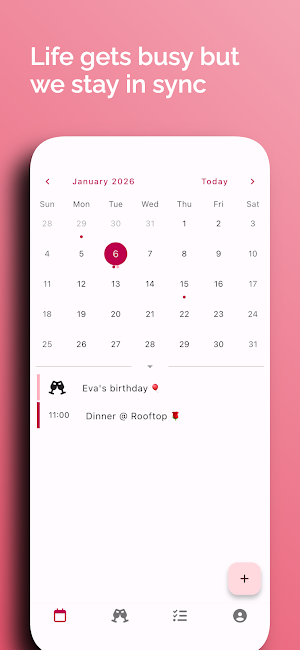 Duet — Couples Calendar & More Screenshot 0