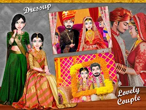 Indian Wedding Makeup And Dressup Screenshot 0