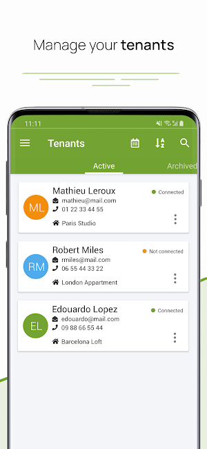 Rentila - online property management software Screenshot 2