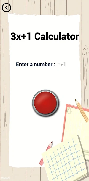 3x+1 Calculator Screenshot 0