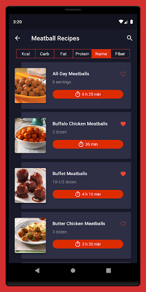 Meatball Recipes - Cooking Meatball Recipe Offline Screenshot 1