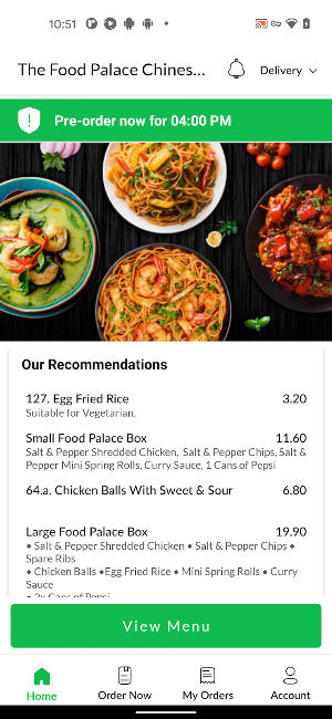 The Food Palace Screenshot 1