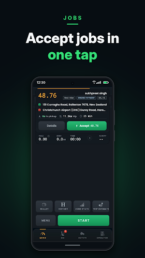 Baj driver Screenshot 2