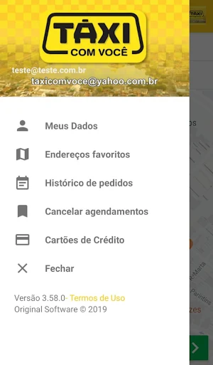 Taxi Com Voce Screenshot 2