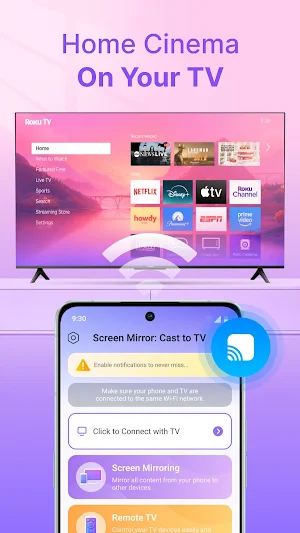 Screen Mirror: Cast to TV Screenshot 1