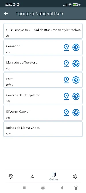 Bolivia Offline Map Screenshot 3