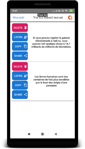 Weird & Funny Facts In French Screenshot 1