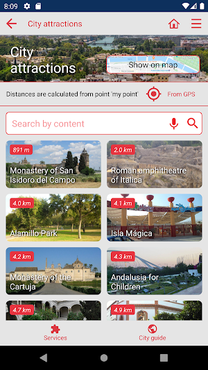 Seville City Guide Screenshot 3