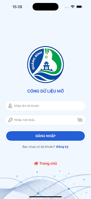 Dữ liệu mở tỉnh Quảng Bình Screenshot 0
