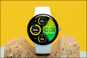 Digital SUZAKUM 03 Watch face Screenshot 2