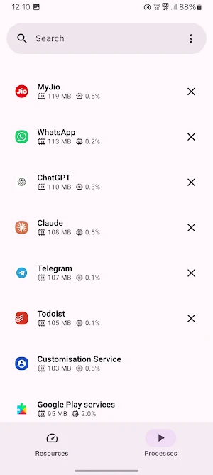 TaskManager - [Shizuku/Root] Screenshot 0