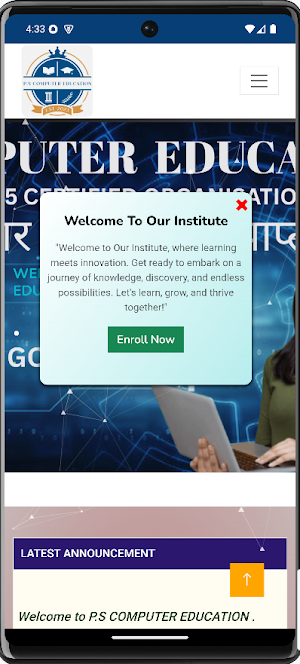 P.S COMPUTER EDUCATION Screenshot 0