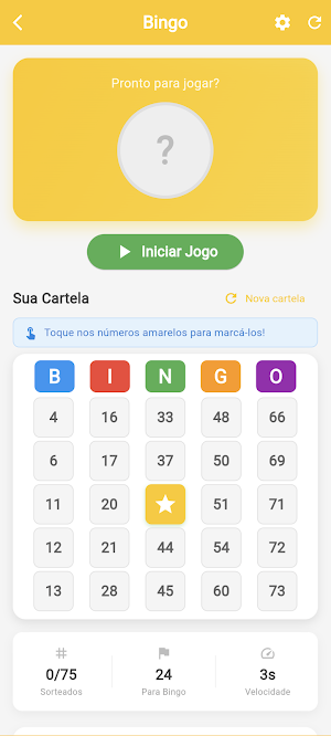 Esporte Bingo Screenshot 2