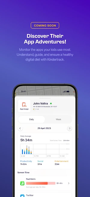Kindertrack Screenshot 2