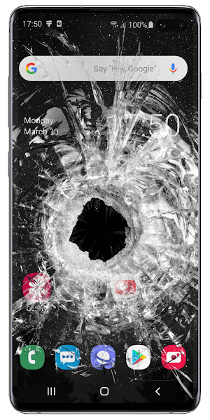 Broken Screen Realistic Effect Prank Screenshot 1
