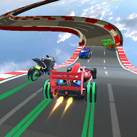 Formula Car Stunts - Cars Ramp