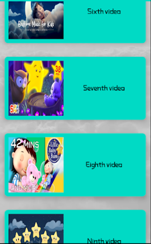Bedtime Songs for Kids Screenshot 0