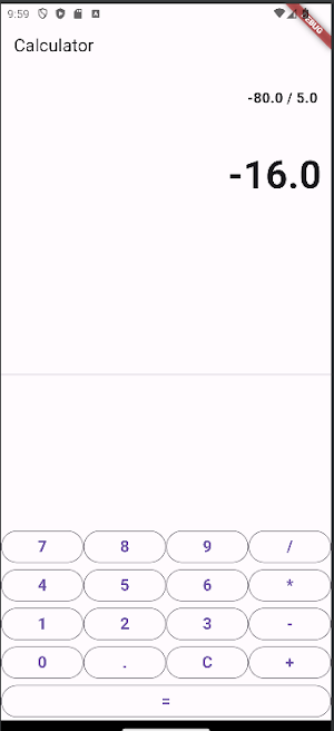 Basic Calculator Screenshot 1