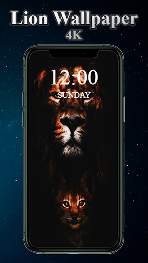 Lion Wallpaper Aesthetic 2024 Screenshot 0