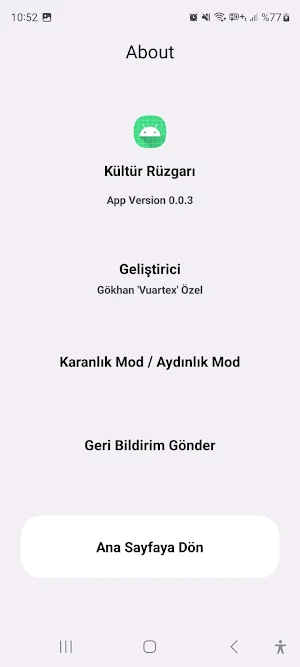 Kültür Rüzgarı Screenshot 1