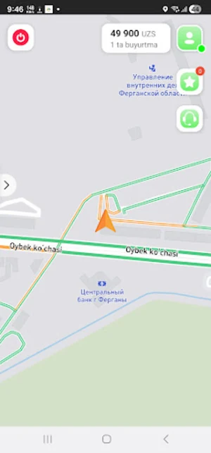Oqdaryo Taxi 1426 (Driver) Screenshot 0