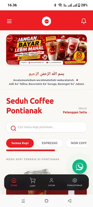 Seduh Coffee Screenshot 1