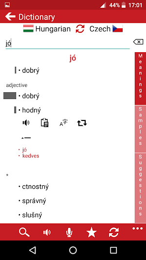 Hungarian - Czech Screenshot 1